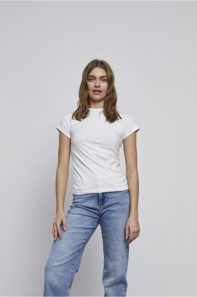 NMKATINKA S/S RAGLAN TOP FWD JRS NO 27028796 BRIGHT WHITE
